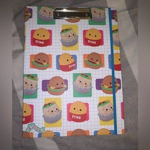 Squishmallow clipboard and notepad! Food squad!
